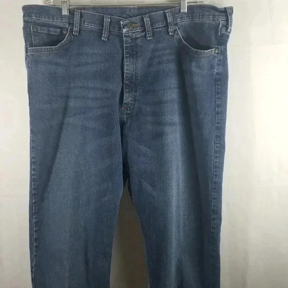 Wranglers Men's Denim Blue Jeans Sz 44x30 - Picture 2 of 8